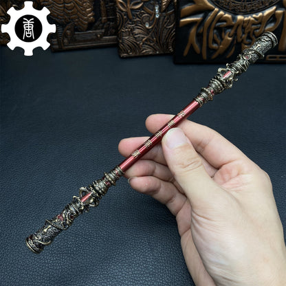 Metal Wukong Bar Monkey King Staff 8.7' Replica 10 In 1 Pack