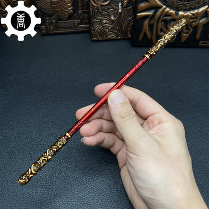 Metal Wukong Bar Monkey King Staff 8.7' Replica 10 In 1 Pack