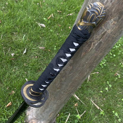 IRL Soul Game Moonveil Magic Katana Prime Carbon Steel Replica For Collection