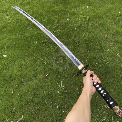 IRL Soul Game Moonveil Magic Katana Prime Carbon Steel Replica For Collection