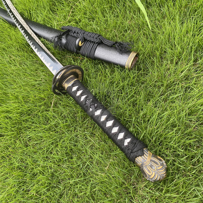 IRL Soul Game Moonveil Magic Katana Prime Carbon Steel Replica For Collection