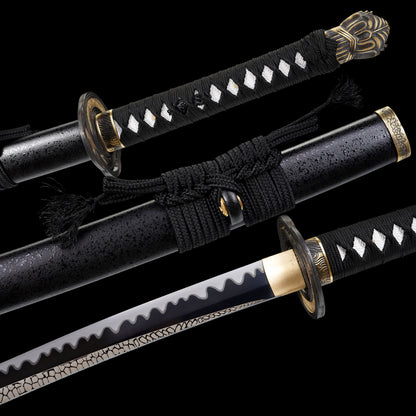 IRL Soul Game Moonveil Magic Katana Prime Carbon Steel Replica For Collection