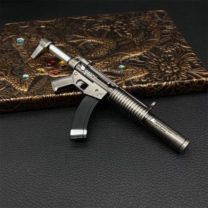 Miniature Metal Suppressed SMG Mp5 SSD 16CM/6.2"