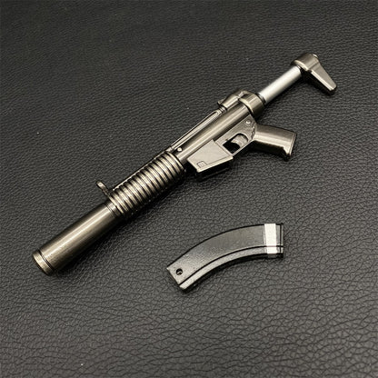 Miniature Metal Suppressed SMG Mp5 SSD 16CM/6.2"