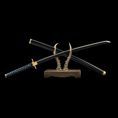 Muichiro Tokito Nichirin Sword Mist Breathing Nichirin Blade Katana For Collection