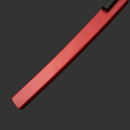 Red Damascus Steel MG Sam's Murasama Katana IRL