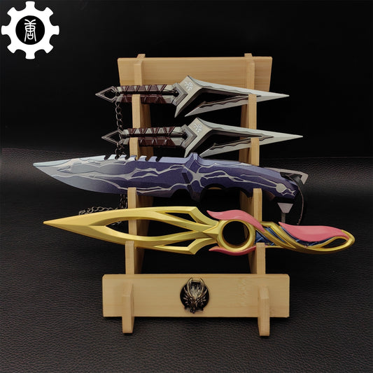 Mystbloom Kunai Smite Knife Kuronami No Yaiba Mini Metal Replica 