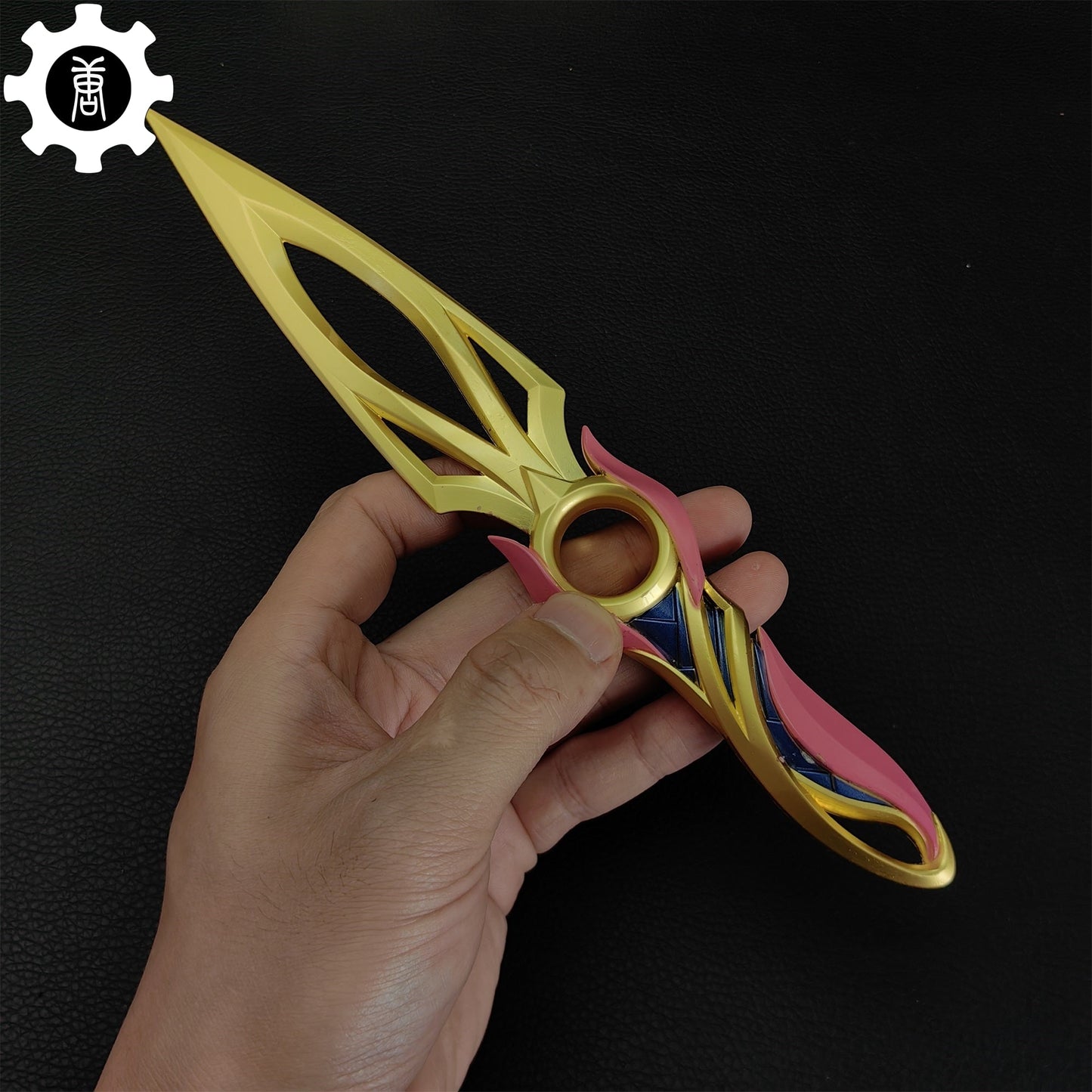 Mystbloom Kunai Smite Knife Kuronami No Yaiba Mini Metal Replica 