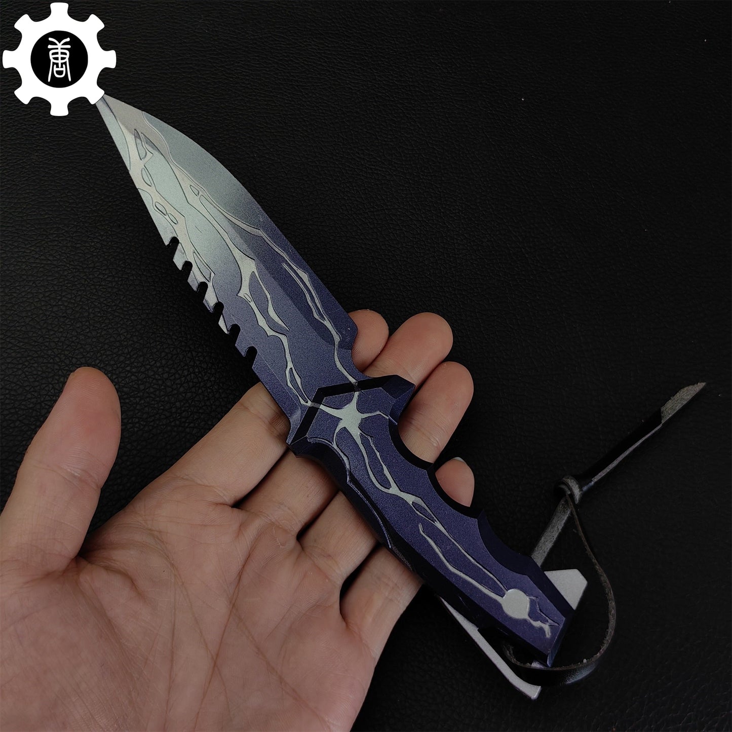 Mystbloom Kunai Smite Knife Kuronami No Yaiba Mini Metal Replica 