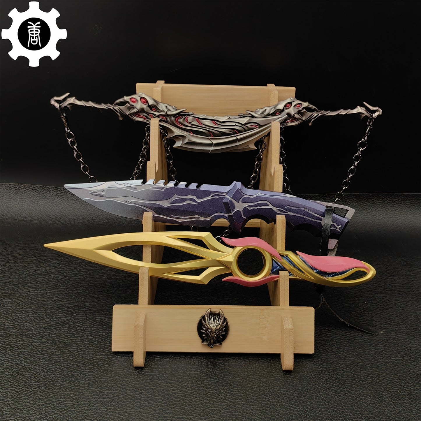 Mystbloom Kunai Smite Knife Blades Of Primordia Mini Metal Replica 