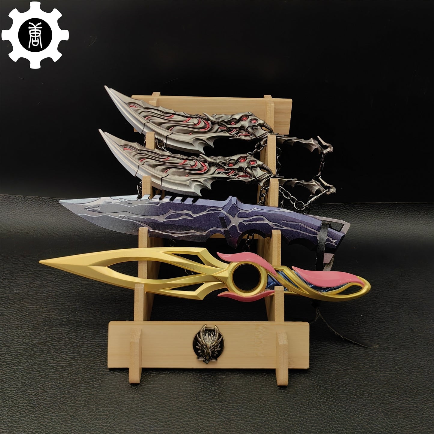 Mystbloom Kunai Smite Knife Blades Of Primordia Mini Metal Replica 