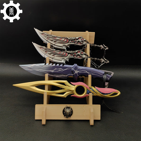 Mystbloom Kunai Smite Knife Blades Of Primordia Mini Metal Replica 