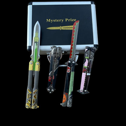 Super Worth 4 In 1 Balisong Mystery Prize Box