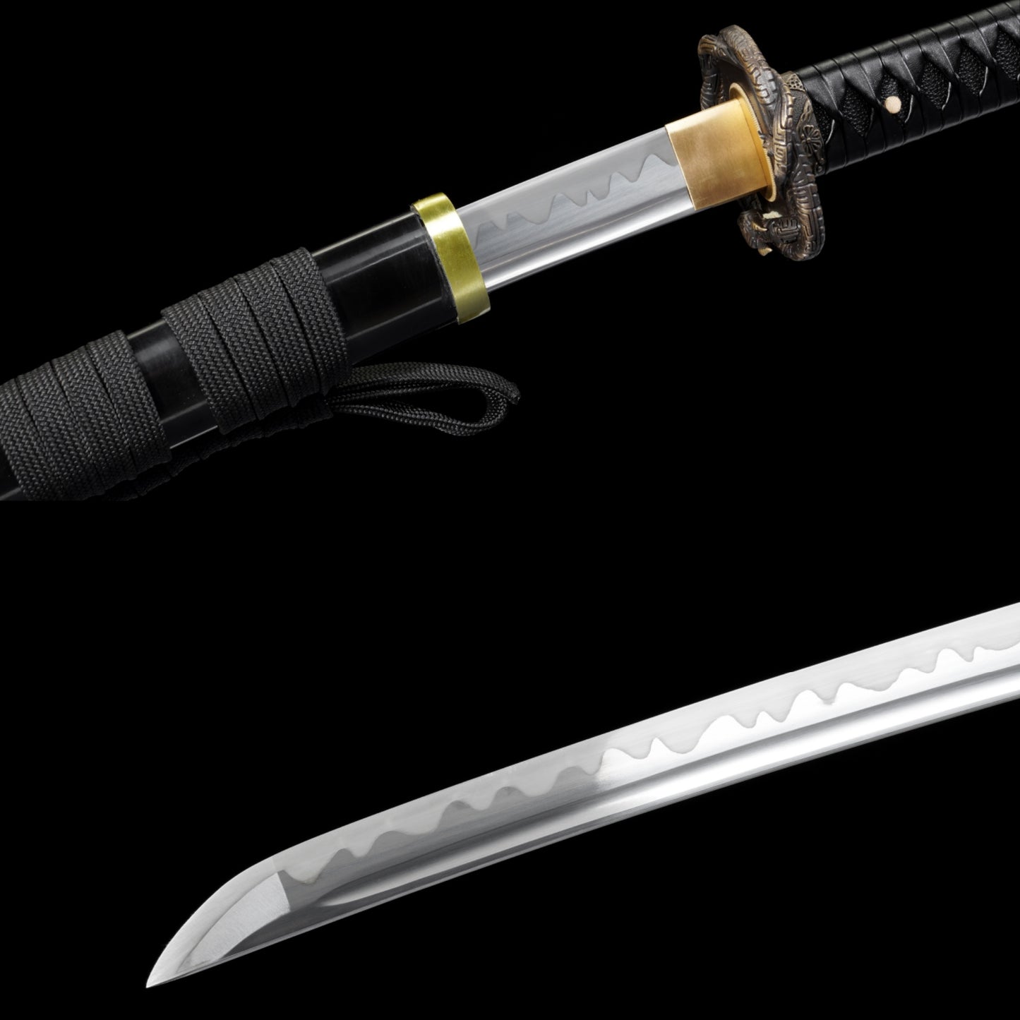 Skyrim Katana Blade Sword Akaviri Sword Manganese Steel IRL Replica