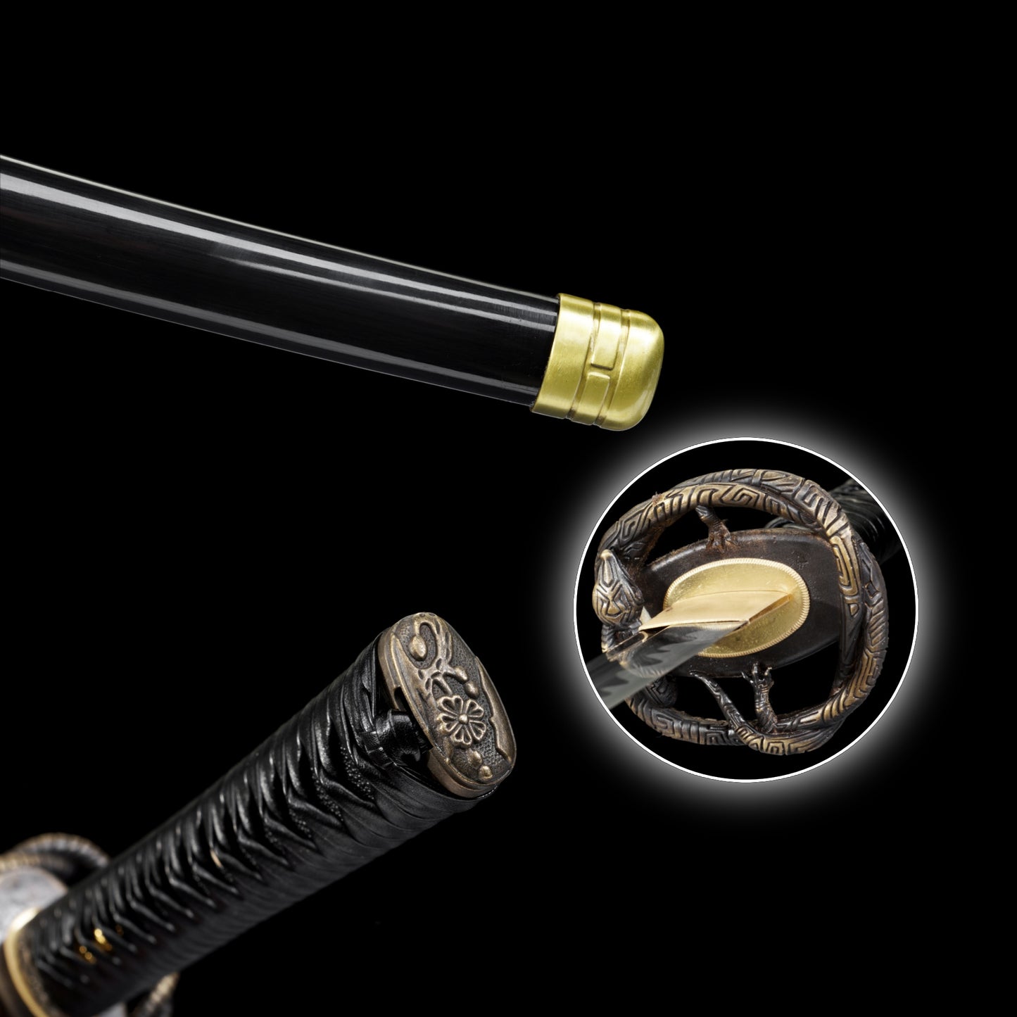 Skyrim Katana Blade Sword Akaviri Sword Manganese Steel IRL Replica