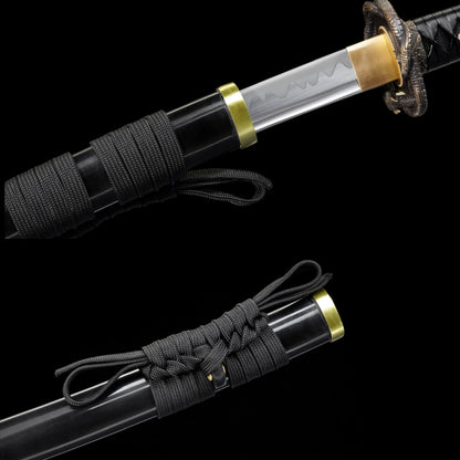 Skyrim Katana Blade Sword Akaviri Sword Manganese Steel IRL Replica