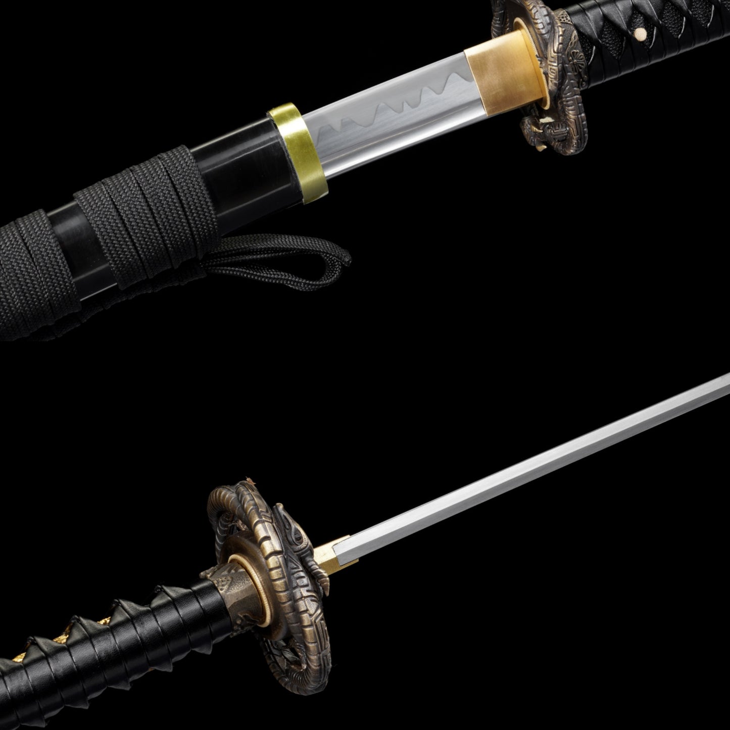 Skyrim Katana Blade Sword Akaviri Sword Manganese Steel IRL Replica