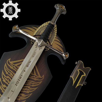 Classical King Sword Life-Size Metal Replica-High End Version