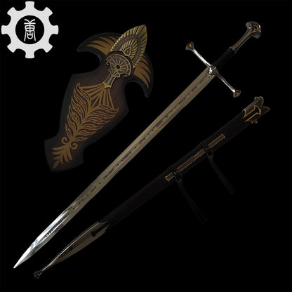 Classical King Sword Life-Size Metal Replica-High End Version