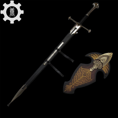 Classical King Sword Life-Size Metal Replica-High End Version