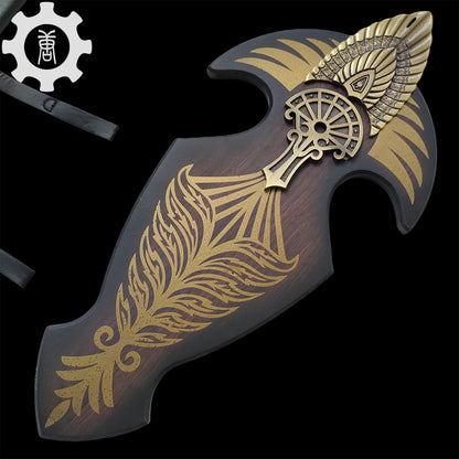 Classical King Sword Life-Size Metal Replica-High End Version