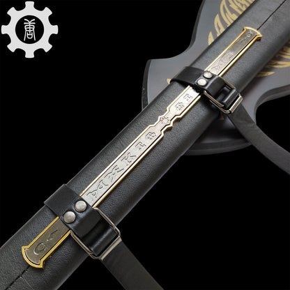 Classical King Sword Life-Size Metal Replica-High End Version