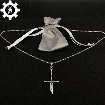 Narsil Holy Sword Pendant Necklace