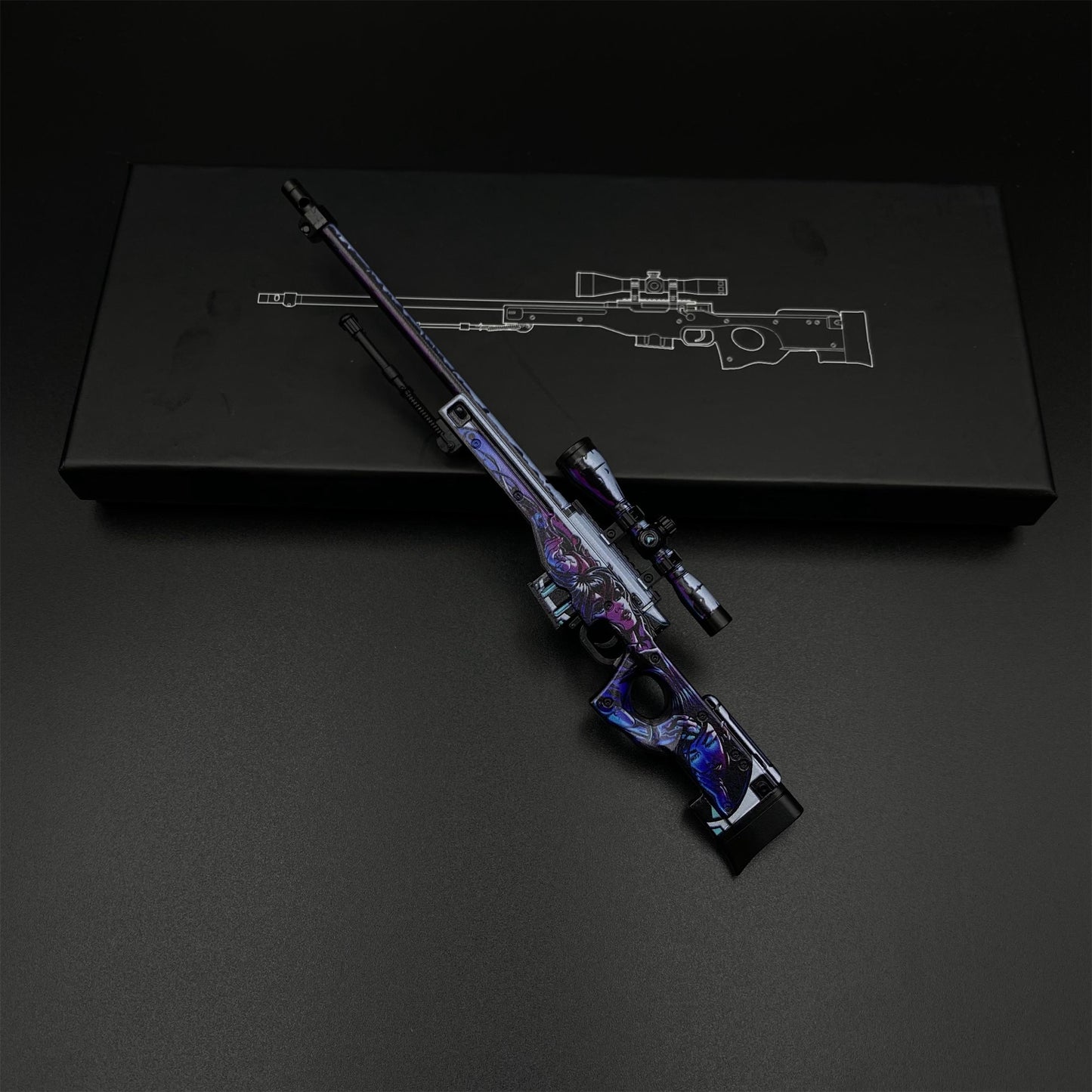 Neo-Noir AWP Metal Miniature For Collection
