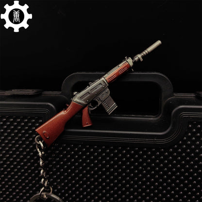 Mini Neo Frontier Phantom Gun Keychain Metal Pendant
