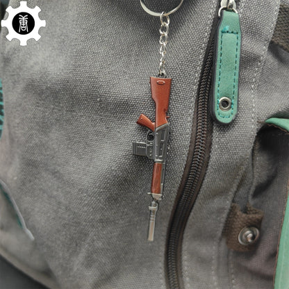 Mini Neo Frontier Phantom Gun Keychain Metal Pendant