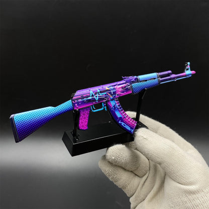AK47 Neon Rider Metal Miniature Tiny Gun