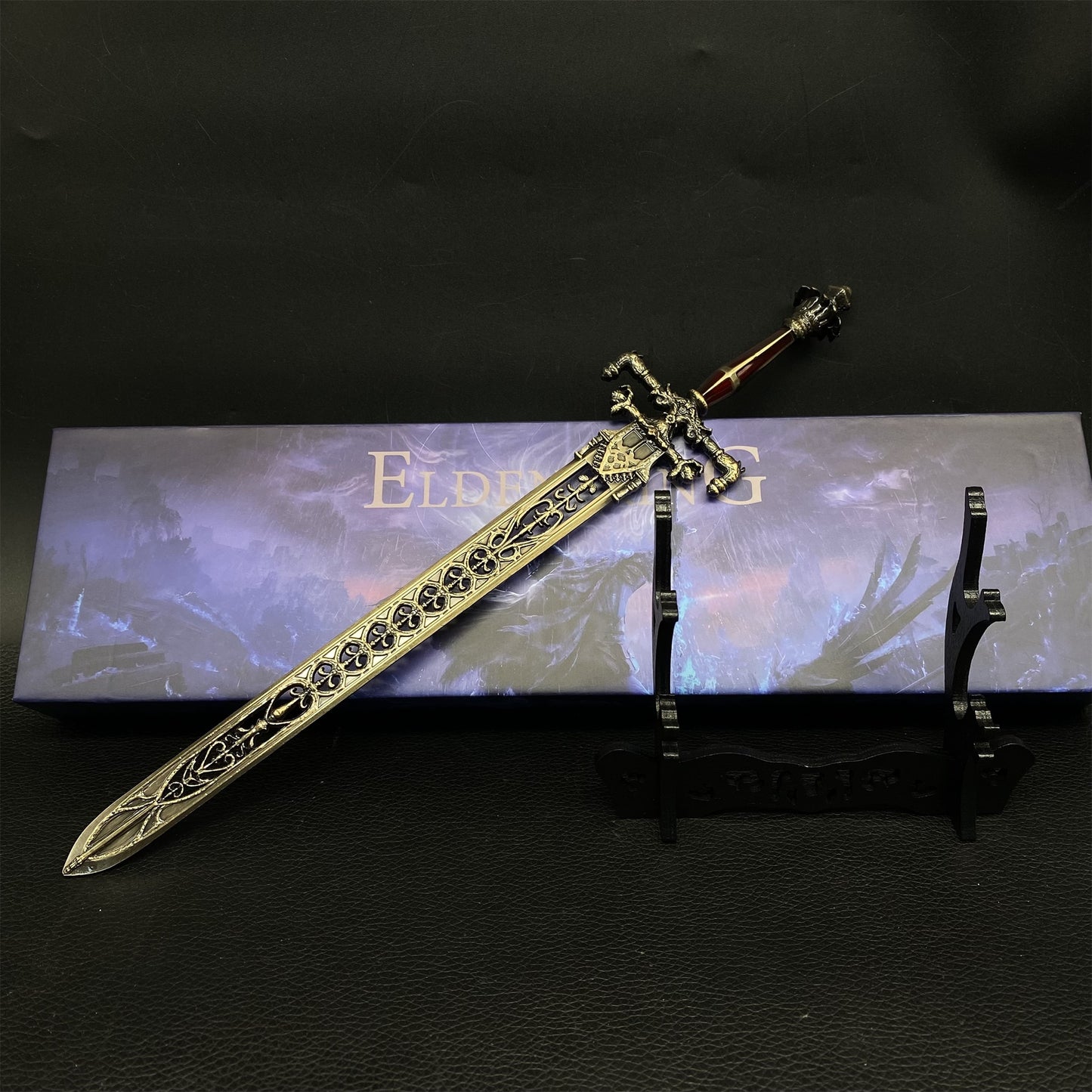 Night And Flame Sword Metal Miniature