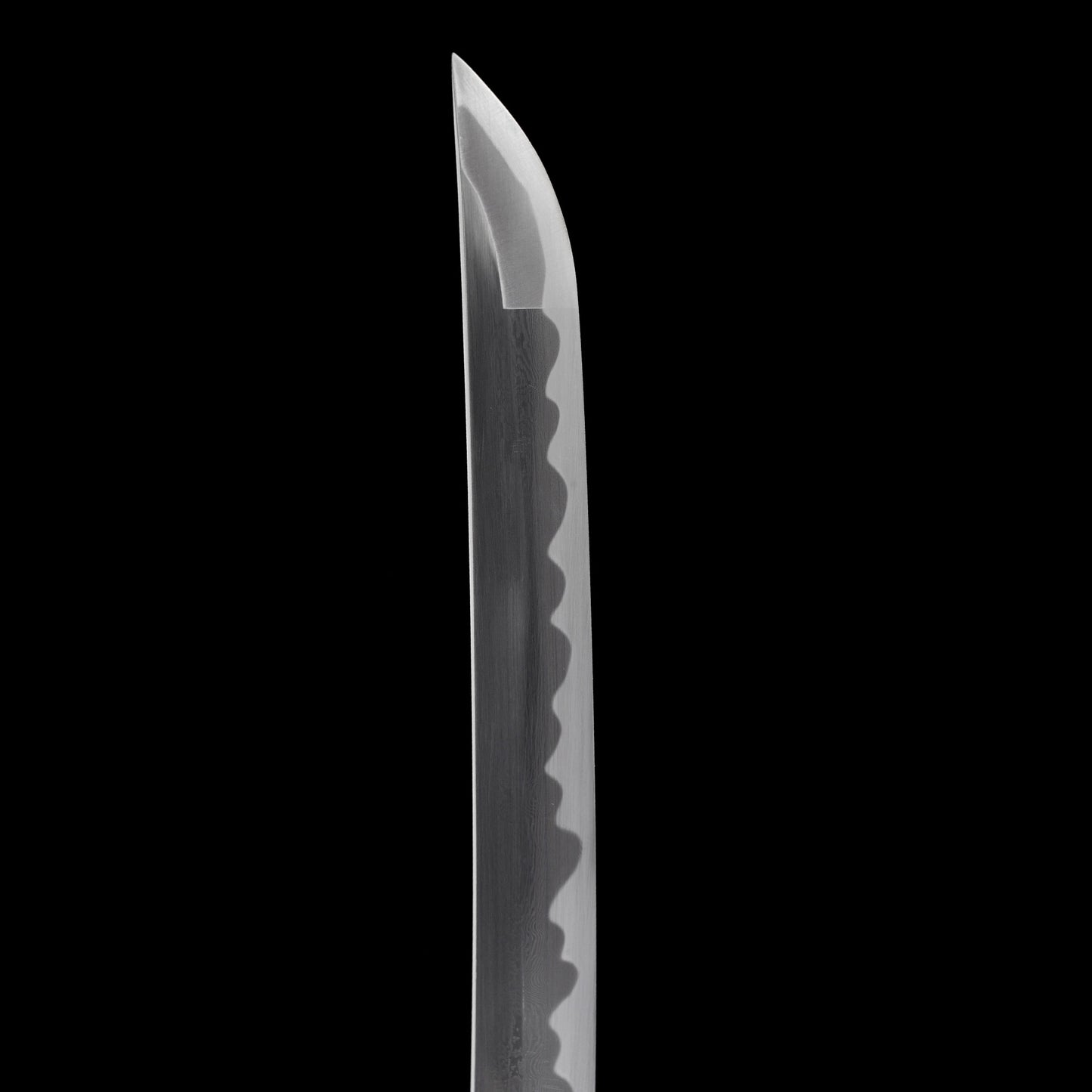 Damascus Steel Gaiden Katana Ninja Blade of the Archfiend Jashinken Sword For Collection