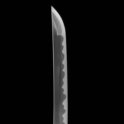 Damascus Steel Gaiden Katana Ninja Blade of the Archfiend Jashinken Sword For Collection