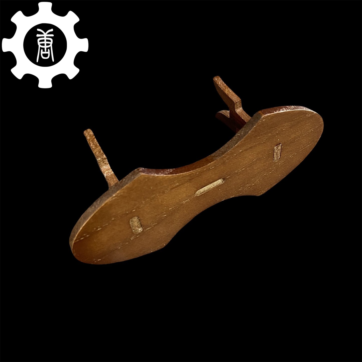 1-Layer Handmade Oak Wood Mini Display Holder