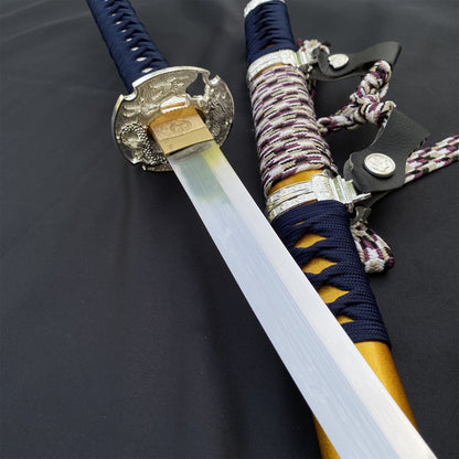 Portable Traditional Japanese Katana With Sageo