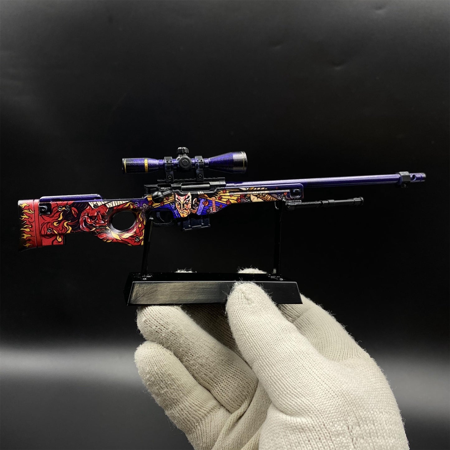 Metal Tiny CSGO AWP Oni Taiji Miniature For Collection