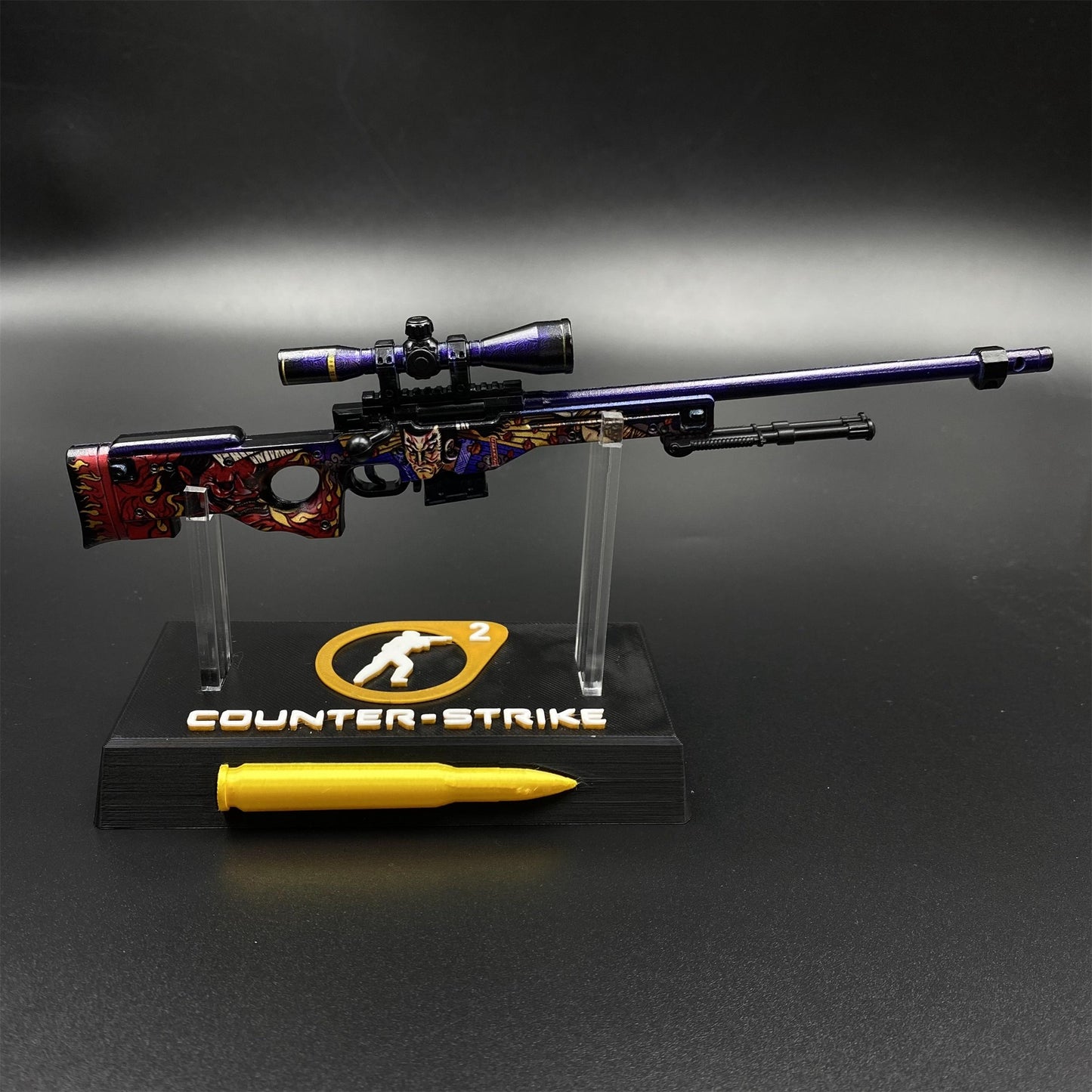 Metal Tiny CSGO AWP Oni Taiji Miniature For Collection