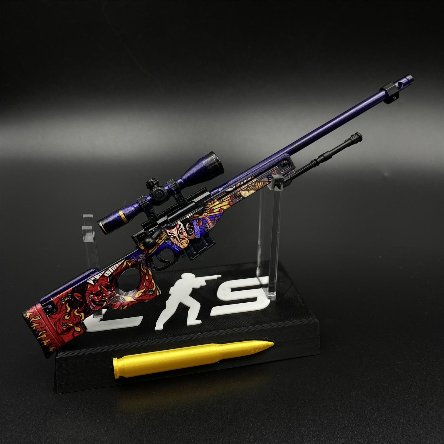 Metal Tiny CSGO AWP Oni Taiji Miniature For Collection