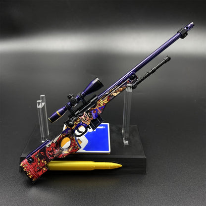 Metal Tiny CSGO AWP Oni Taiji Miniature For Collection
