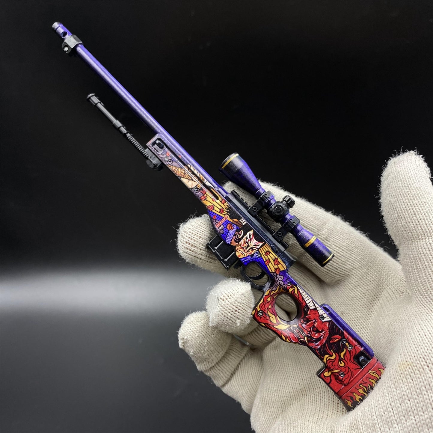 Metal Tiny CSGO AWP Oni Taiji Miniature For Collection