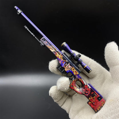Metal Tiny CSGO AWP Oni Taiji Miniature For Collection