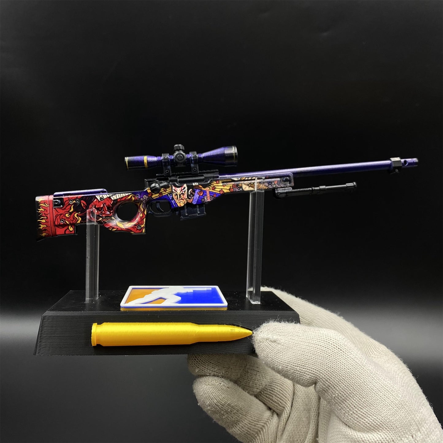 Metal Tiny CSGO AWP Oni Taiji Miniature For Collection