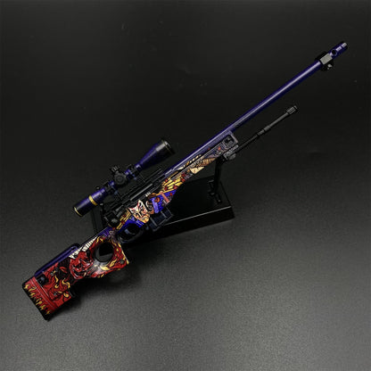 Metal Tiny CSGO AWP Oni Taiji Miniature For Collection