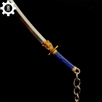 Val Onimaru Kunitsuna Katana Keychain Metal Pendant