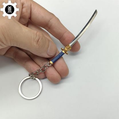 Val Onimaru Kunitsuna Katana Keychain Metal Pendant