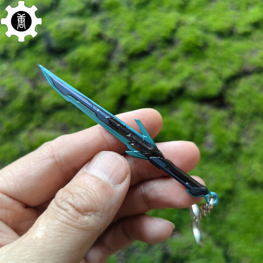 Mini Orion Sword Metal Keychain