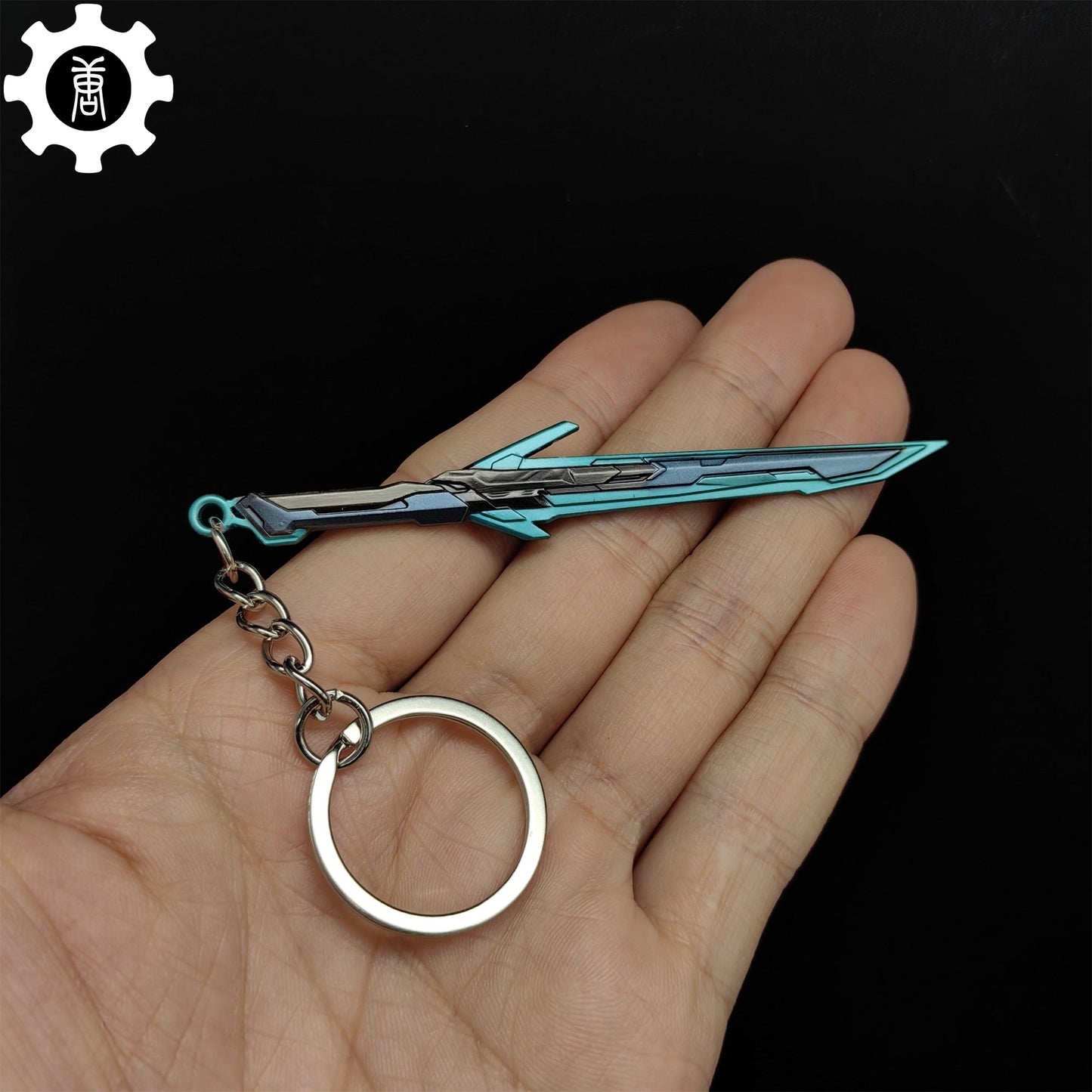 Mini Orion Sword Metal Keychain