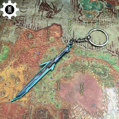 Mini Orion Sword Metal Keychain