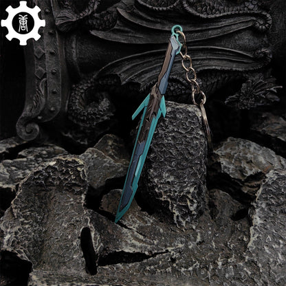 Mini Orion Sword Metal Keychain